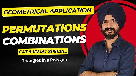 Geometry-Based PnC | Number of Triangles in a polygon |  CAT & IPMAT