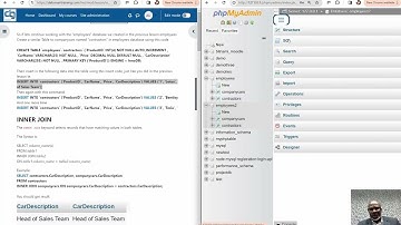 5. MYSQL Data Manipulation - Part 1  - Developer Video Tutorial
