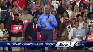 'Land of opportunity': Sen. Tim Scott shares optimism during presidential announcement