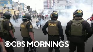 Peru's violent protests show no signs of slowing down