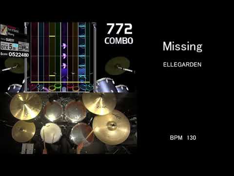【音ゲー風】Missing/ELLEGARDEN【叩いてみた】