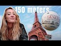 Hot Air Balloon Ride Above Paris France ! *150 meters*