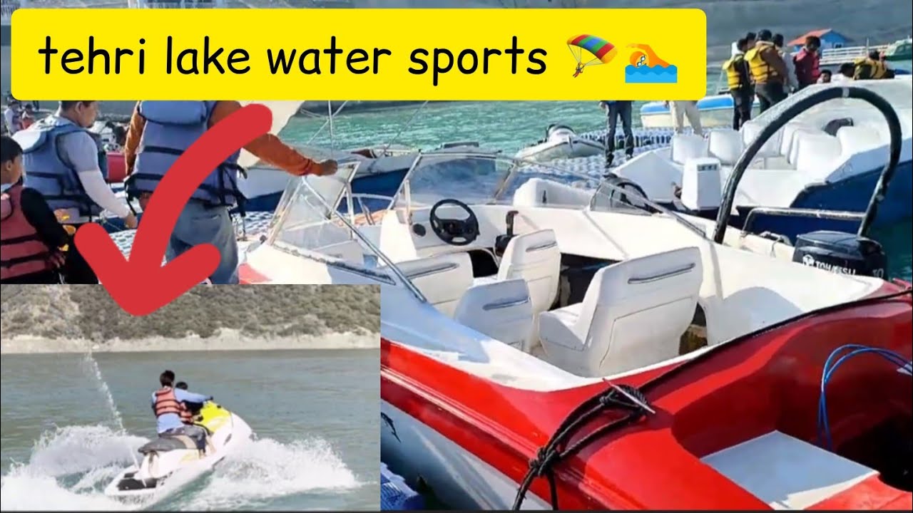 Tehri Dam Water Sports || Uttrakhand Tehri Vlog 2023 || Tehri lake 🏊😍 new video