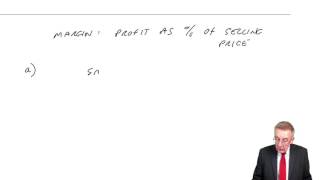 CIMA BA3 Mark-up and Margins