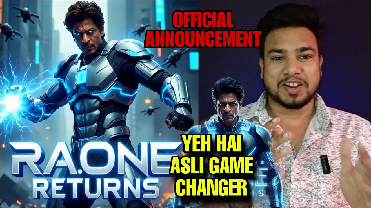 RA.ONE PART 2 | SHAH RUKH KHAN | Ra.One Returns | Official Announcement | SRK