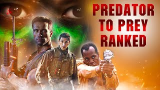 Every PREDATOR Ranked (Predator to Prey)