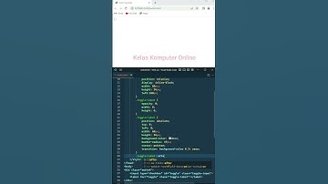 Belajar Coding HTML & CSS untuk Pemula: Cara Membuat Tombol Switch yang Interaktif
