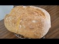 Pane di semola, ciabatta di semola fatta in casa