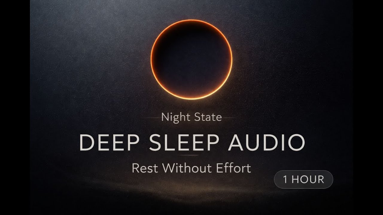 Night State • Deep Sleep Audio for Rest Without Effort (1 Hour) 