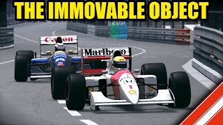 Mansell vs Senna at MONACO 1992 // Assetto Corsa F1 VR