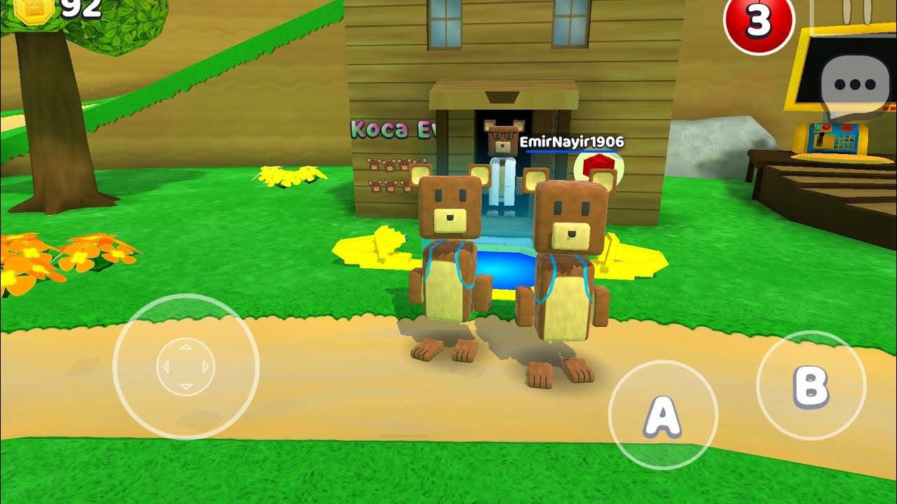 Emirle super bear adventure oynadık part4 (koca ev)
