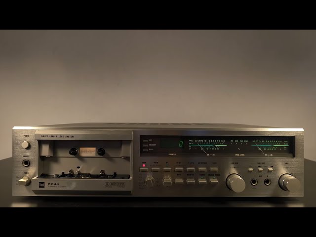 Dual C844 Cassette Deck - Double Speed - YouTube Dual C844 Cassette Deck - Double Speed - YouTube