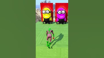 GTA 5 Epic Ragdolls | Spider-Man Jumps/Fails ep. 3063