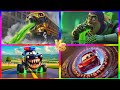 School Bus 🆚 School Bus Heat Eater 🆚 Minion Train 🆚 Police Car - Spinning Wheel