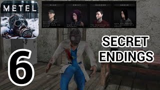 Metel Horror Escape | Gameplay Walkthrough Part 6 - All Chapters + Secret Endings