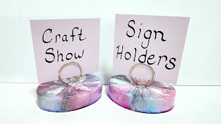 #35 Lets make some petri effect card holders for an upcoming craft show!