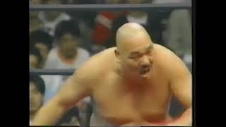 Giant Baba & Takashi Ishikawa Vs. Killer Khan & Masa Kurisu May 10, 1986