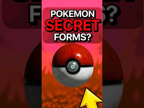 These Pokemon get SECRET Forms… #pokemon #shorts