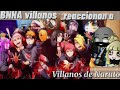 Bnha reacciona a Villanos de Naruto//Lov reacciona+Bonus//Yaoi🔥✨💖//