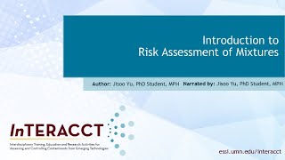 Introduction to Risk Assessment of Mixtures