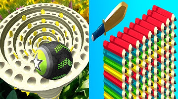 Going Balls VS Slice it All - All Levels Gameplay Android iOS Ep 2