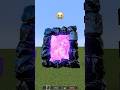 Cursed Nether Portals Burn Test Emoji Reaction #meme #shorts #minecraft