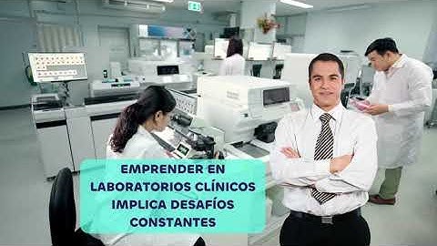 Emprendimiento y gestión empresarial en laboratorio clínico.