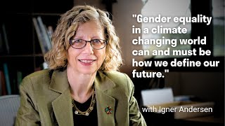 What impact is climate change having on women and girls? | Inger Andersen