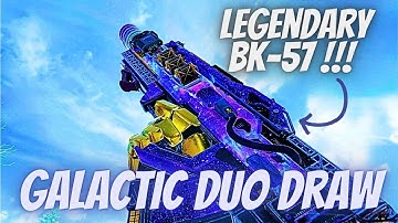 🔥CODM GALACTIC DUO DRAW🔥 -  LEGENDARY BK 57 (SPACE RACE) - BEST WAY TO GET 2 LEGENDARY !!!