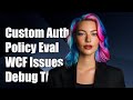 CustomAuthorizationPolicy.Evaluate() method never fires in wcf webhttpbinding