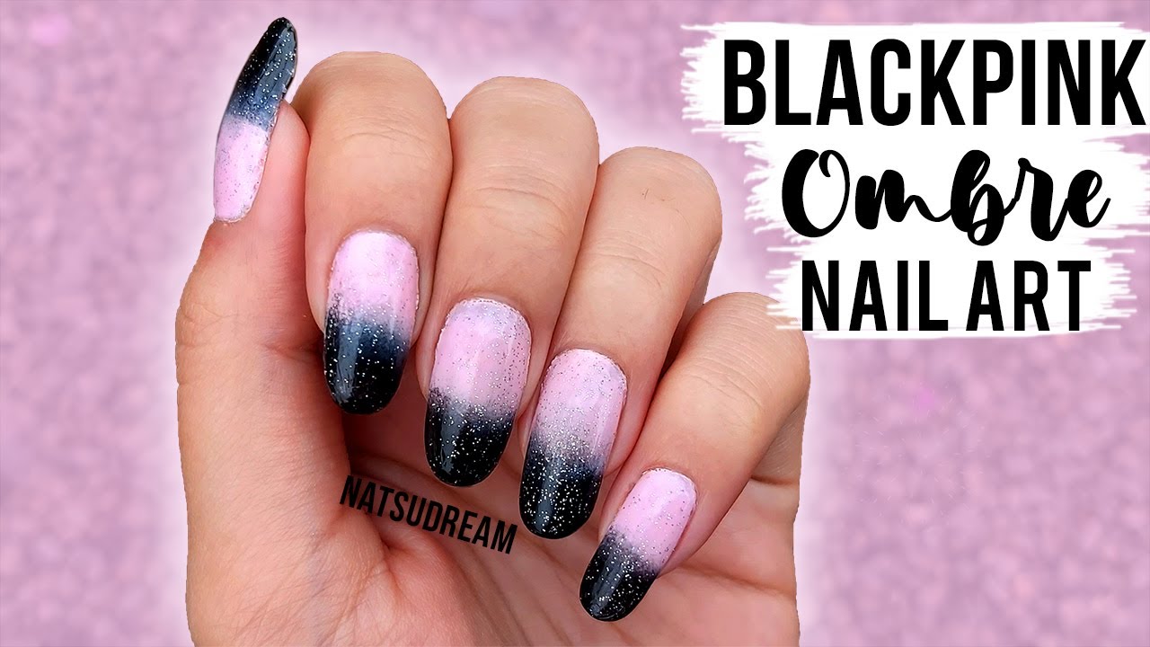 Get Trendy with Black Pink Ombre Nails: Take Your Nail Game to the Next ...