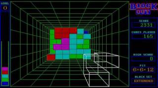 BlockOut Gameplay (Extended Block Set)