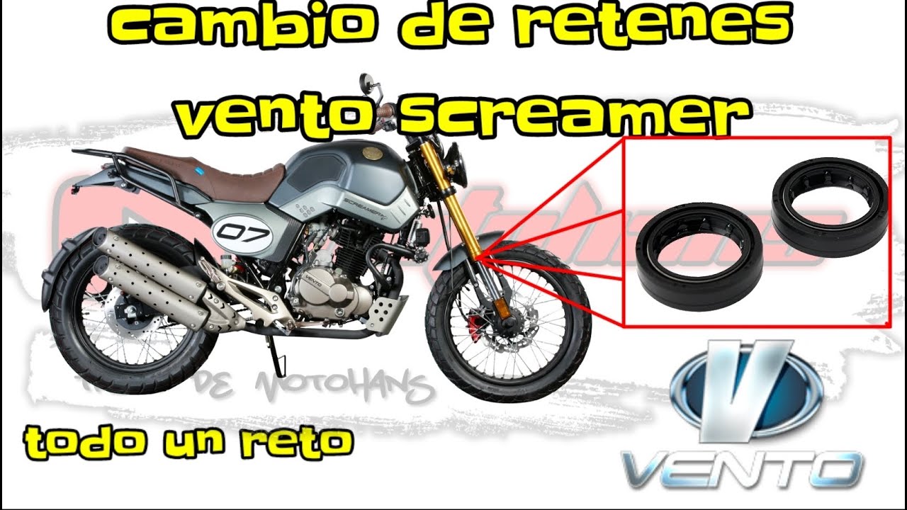 Cambio de retén de suspensión ventas screamer 250