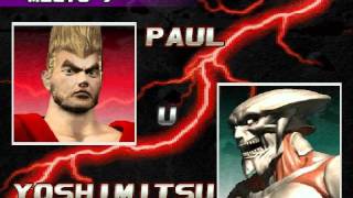 Tekken 3 (Hard difficulty, 5 rounds) - Real-Time Playthrough