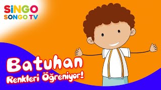 Batuhan Renkleri Öğreniyor Singosongo Tv I İsme Özel Çocuk Şarkıları