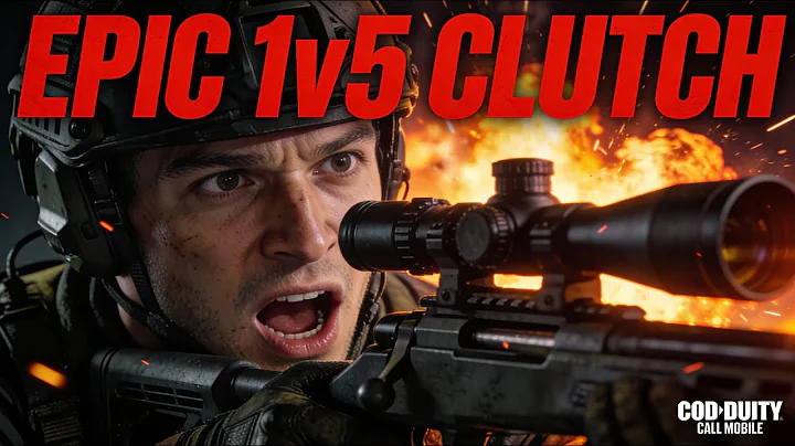1v5 Clutch That SHOCKED Everyone in COD Mobile 😱🔥 (Insane Reflexes!)
