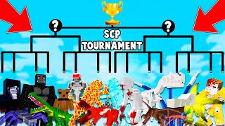 ULTIMATE ALL SCP TOURNAMENT in Minecraft! SCP-096 BATTLE SCP FOUNDATION MOD MINECRAFT