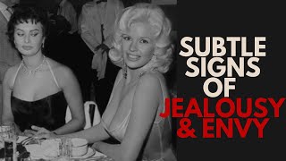 Signs of Jealousy and Envy: Subtle but Deadly