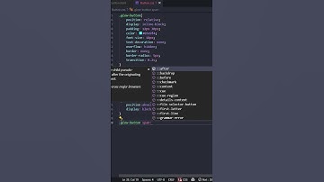 ✨ Glowing CSS Button with No JavaScript!