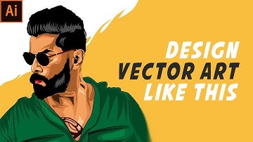 Illustrator - Vector art tutorial #1 | Speed art
