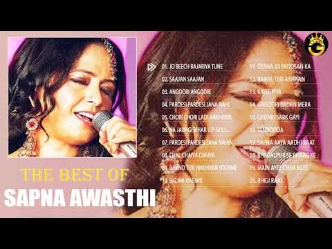 Best Of Sapna Awasthi Songs  90s Evergreen Bollywood Songs Jukebox