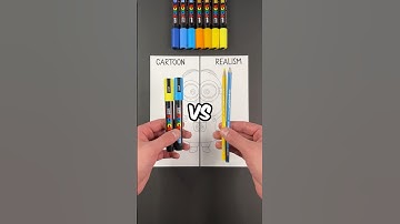 Drawing, But Cartoon VS Realism!