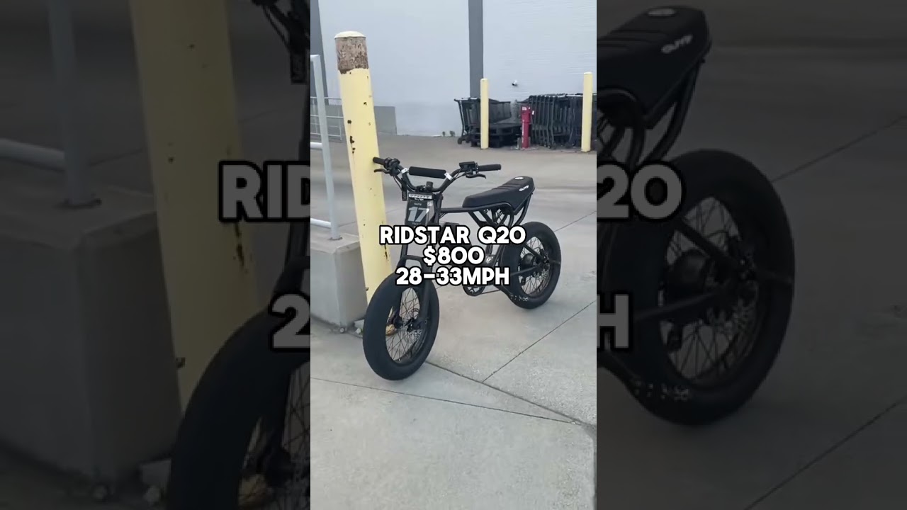 Top 3 STREET LEGAL ebikes under $1000