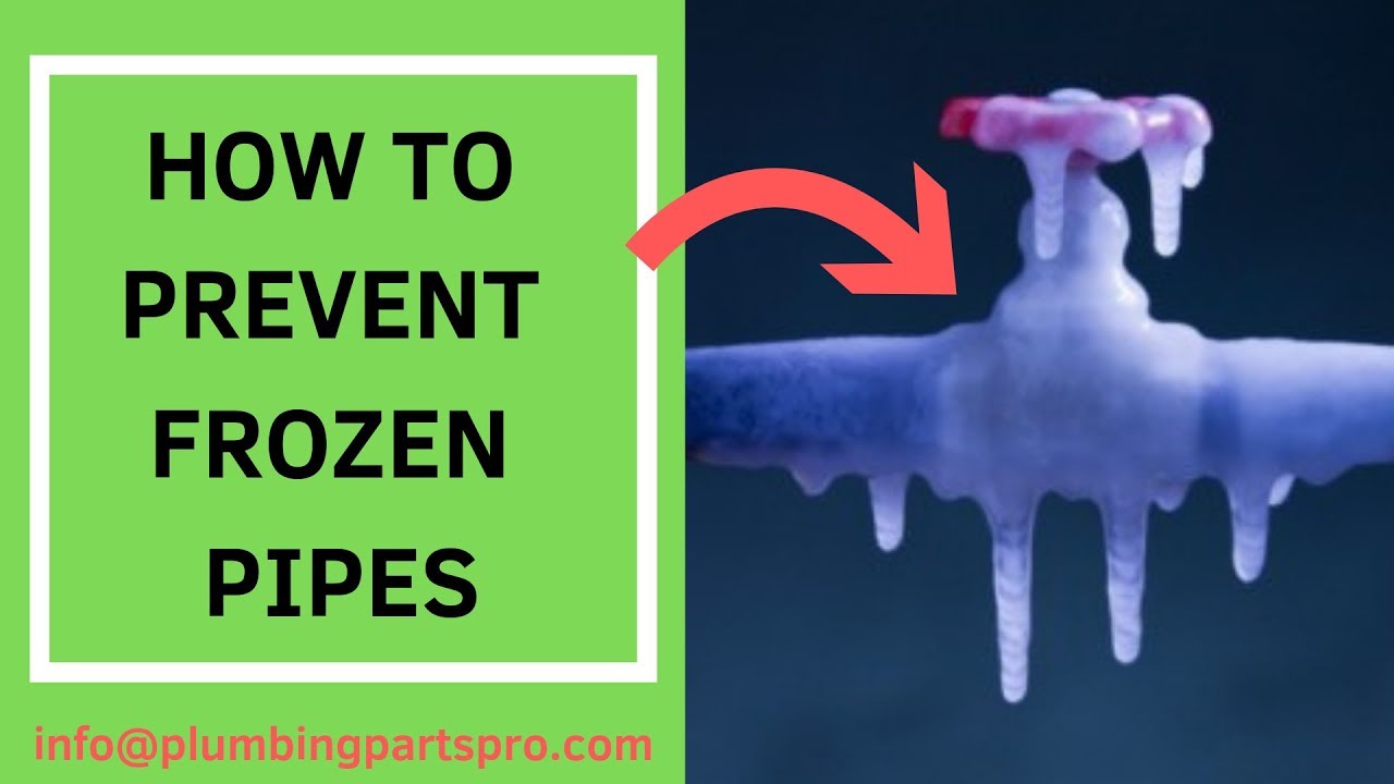 HOW TO PREVENT FROZEN PIPES - YouTube