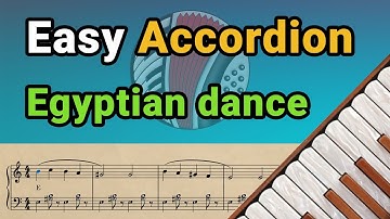 Easy Accordion Tutorial - Egyptian dance