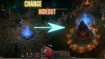 PoE - How To Change And Download Your Hideout (WORKS FOR BOTH POE 1 AND POE 2)