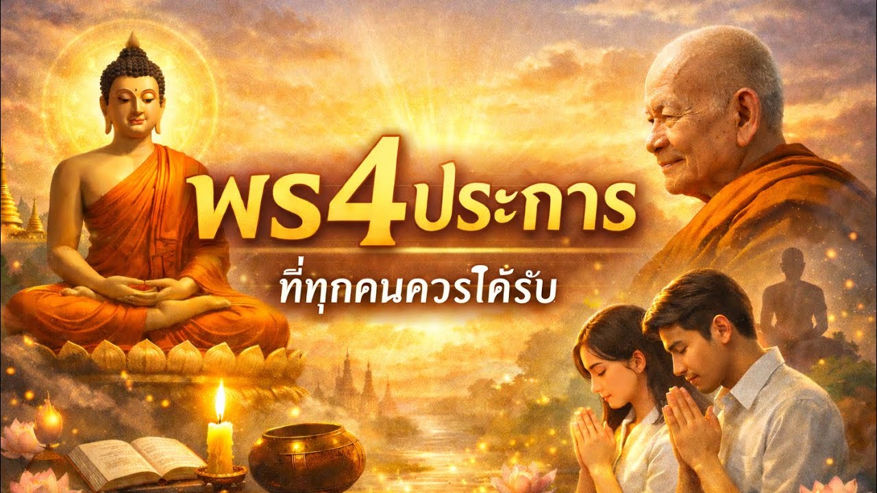 พร 4 ประการ ที่ควรให้แก่ตัวเองและคนที่รัก ในทุกเทศกาล