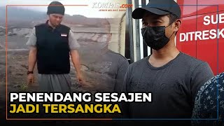 Pria Penendang Sesajen di Gunung Semeru Jadi Tersangka