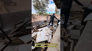 Removing over 5,000 Lbs of Construction Debris in North Hollywood Las Vegas Nevada