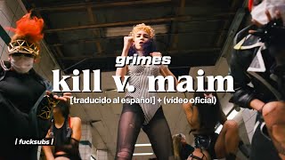 grimes - kill v. maim [español] + (vídeo oficial)